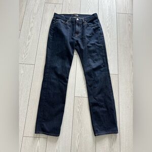 J Brand women's navy straight-leg jeans